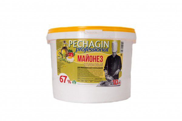картинка Майонез "Pechagin Professional" Оливковый 67% (10 л) от ТД Гурман
