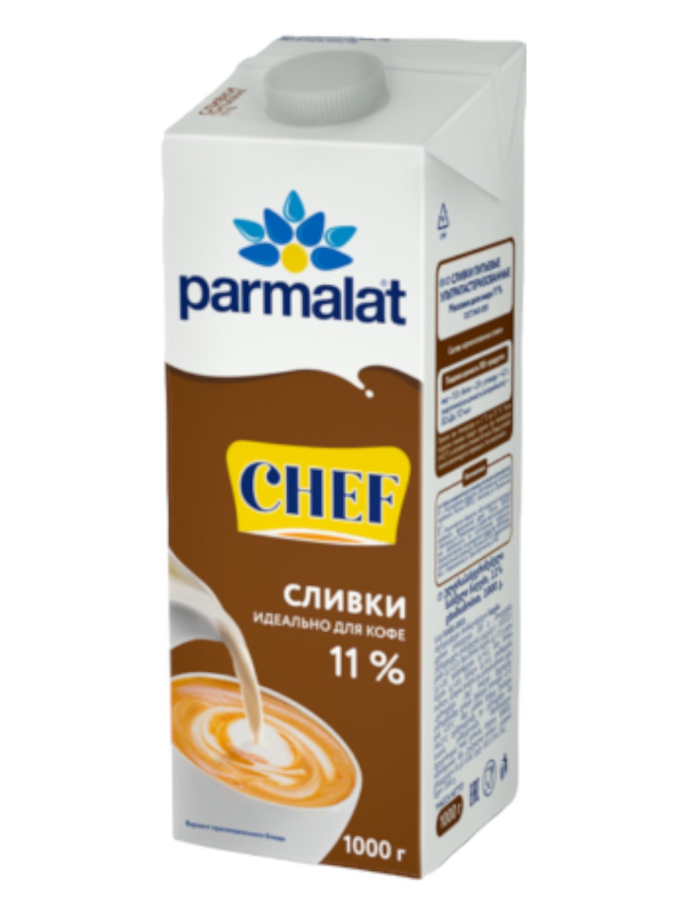 картинка Сливки  Parmalat  11% (1л) от ТД Гурман