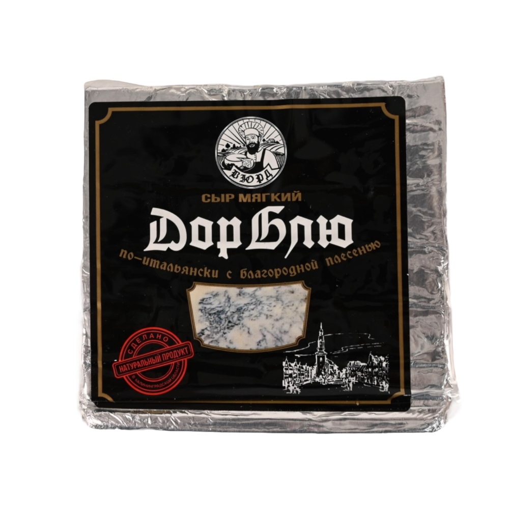 картинка Сыр с голубой плесенью "Дор Блю по итальянски" (Брус ~1 кг) от ТД Гурман