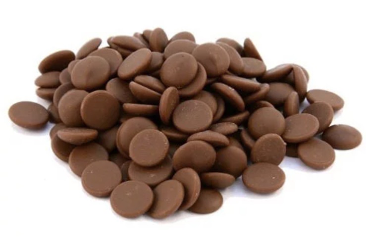картинка Шоколад молочный в галлетах 33% (Мешок 25 кг) от ТД Гурман