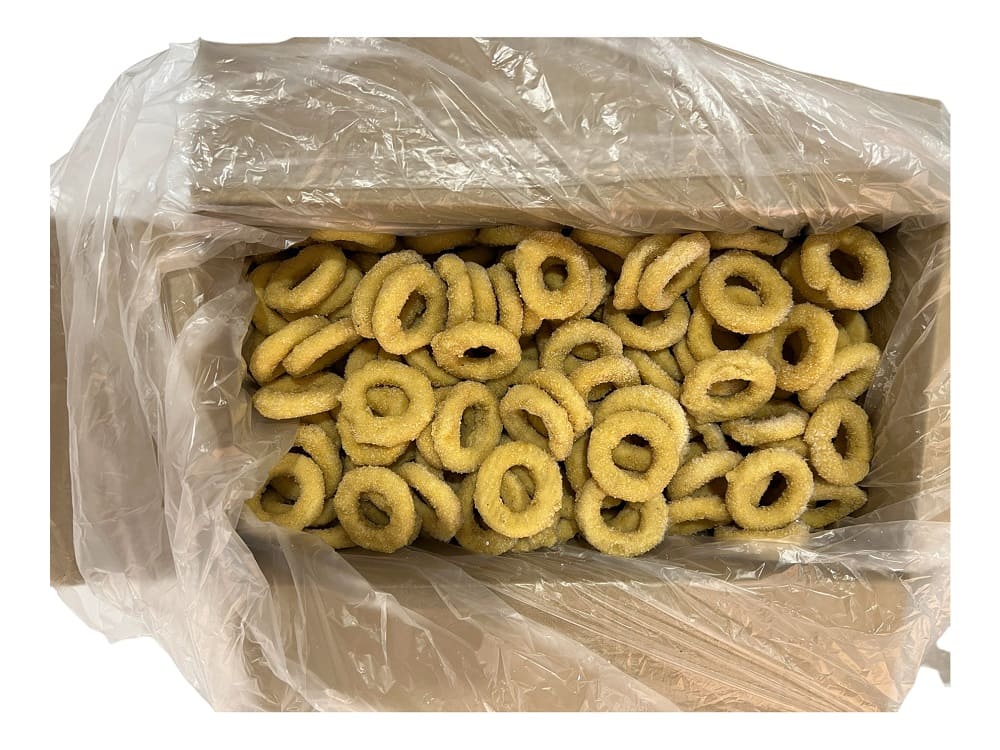 картинка Луковые кольца жареные в панировке (3 кг) от ТД Гурман