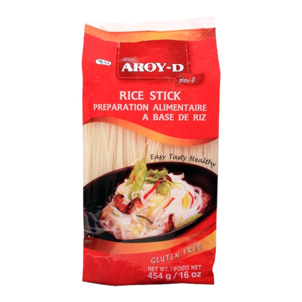 картинка Лапша рисовая 3 мм "AROY-D" (454 гр) от ТД Гурман
