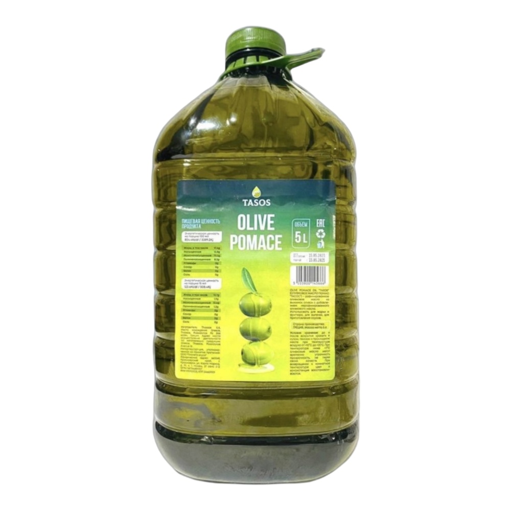 картинка Масло оливковое Pomace Tasos  (5 л) ПЭТ от ТД Гурман