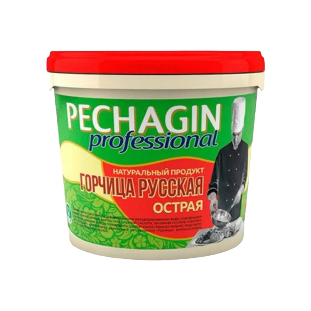 картинка Горчица "Pechagin Professional" Русская  (1 кг) от ТД Гурман